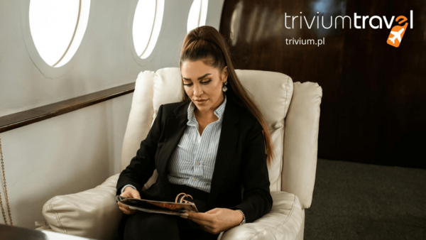 biznes klasa w samolocie - Trivium.pl
